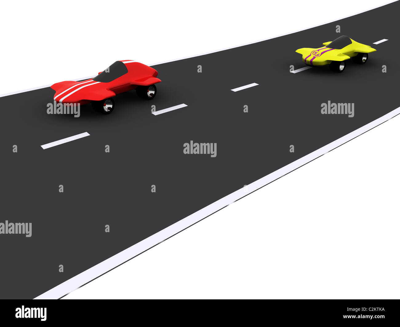 Sport racing cars turning hi-res stock photography and images - Alamy