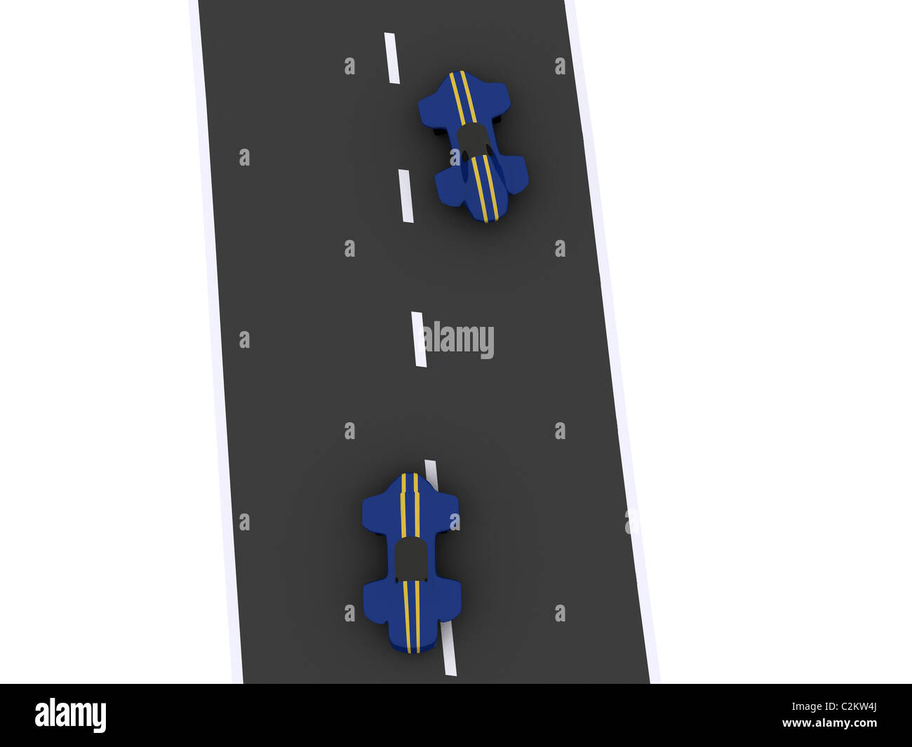 Two race cars turning hi-res stock photography and images - Alamy