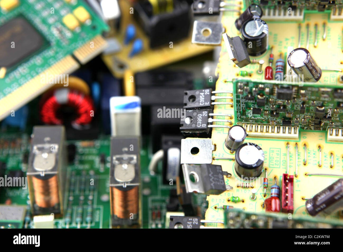 Computer hardware & components Stock Photo Alamy