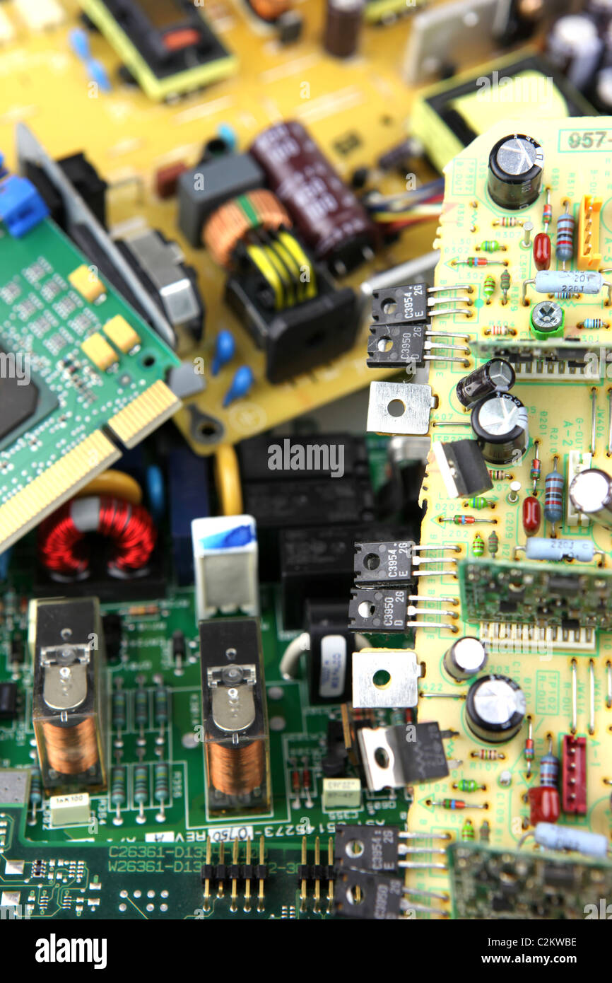 Computer hardware & components Stock Photo Alamy
