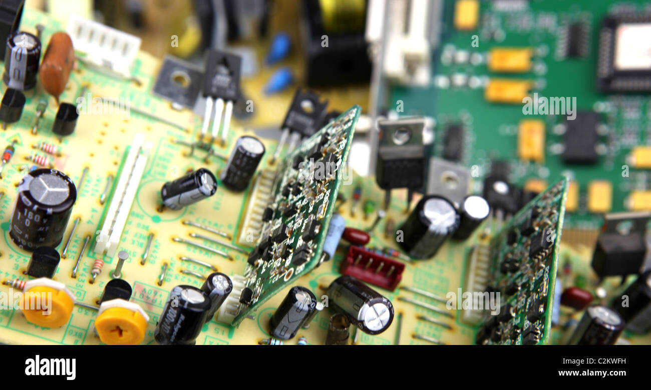 Computer hardware & components Stock Photo Alamy