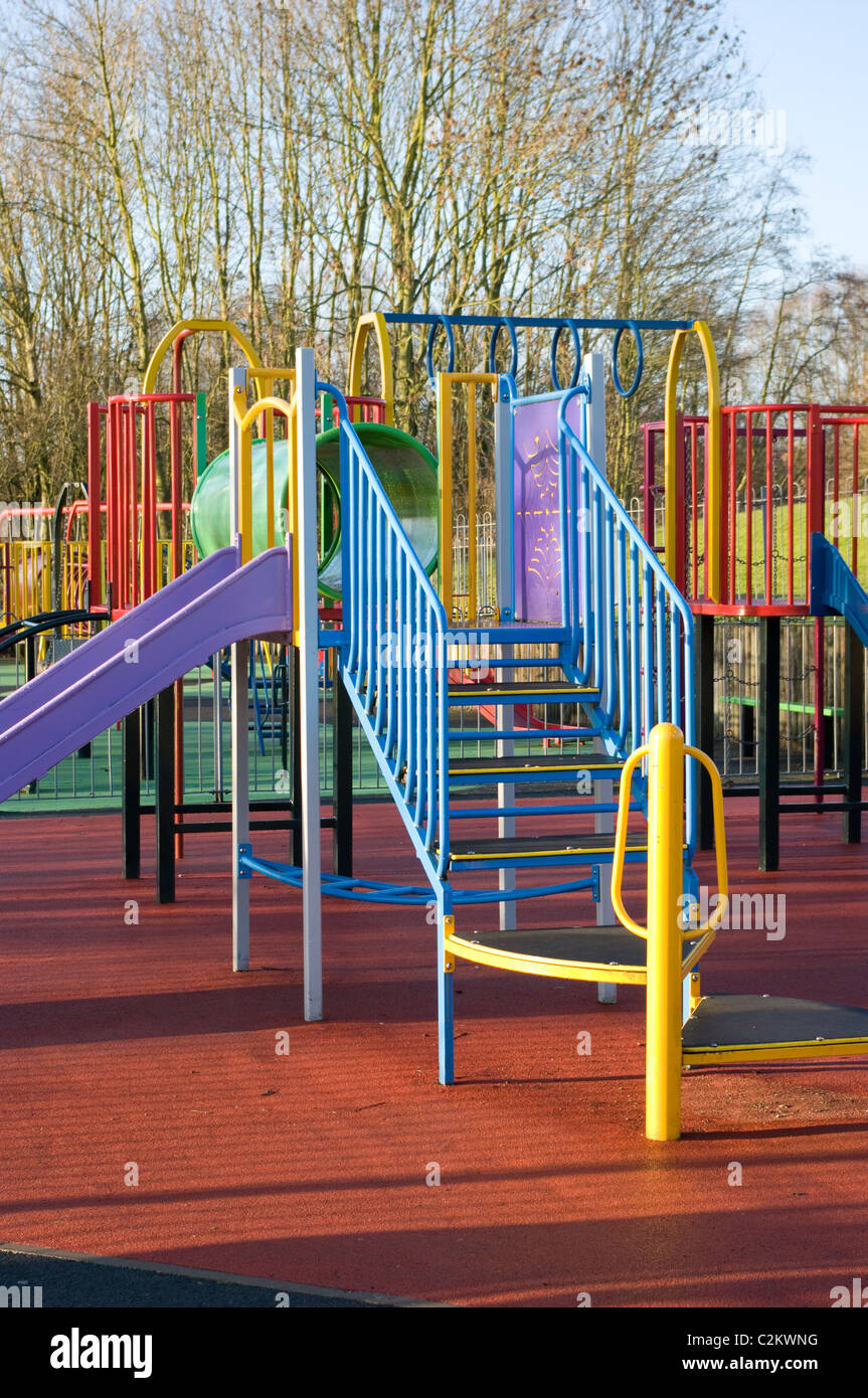 children's play equipment Stock Photo Alamy
