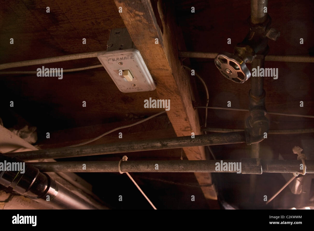 Old switch electrical circuits wooden hi-res stock photography and ...