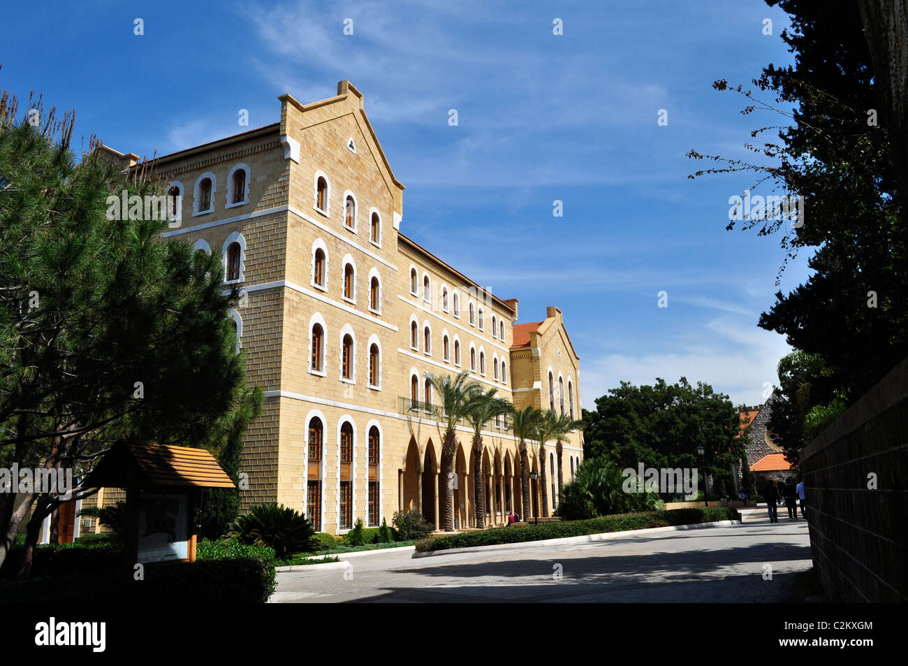 American University of Beirut, Lebanon, AUB, looking towards the