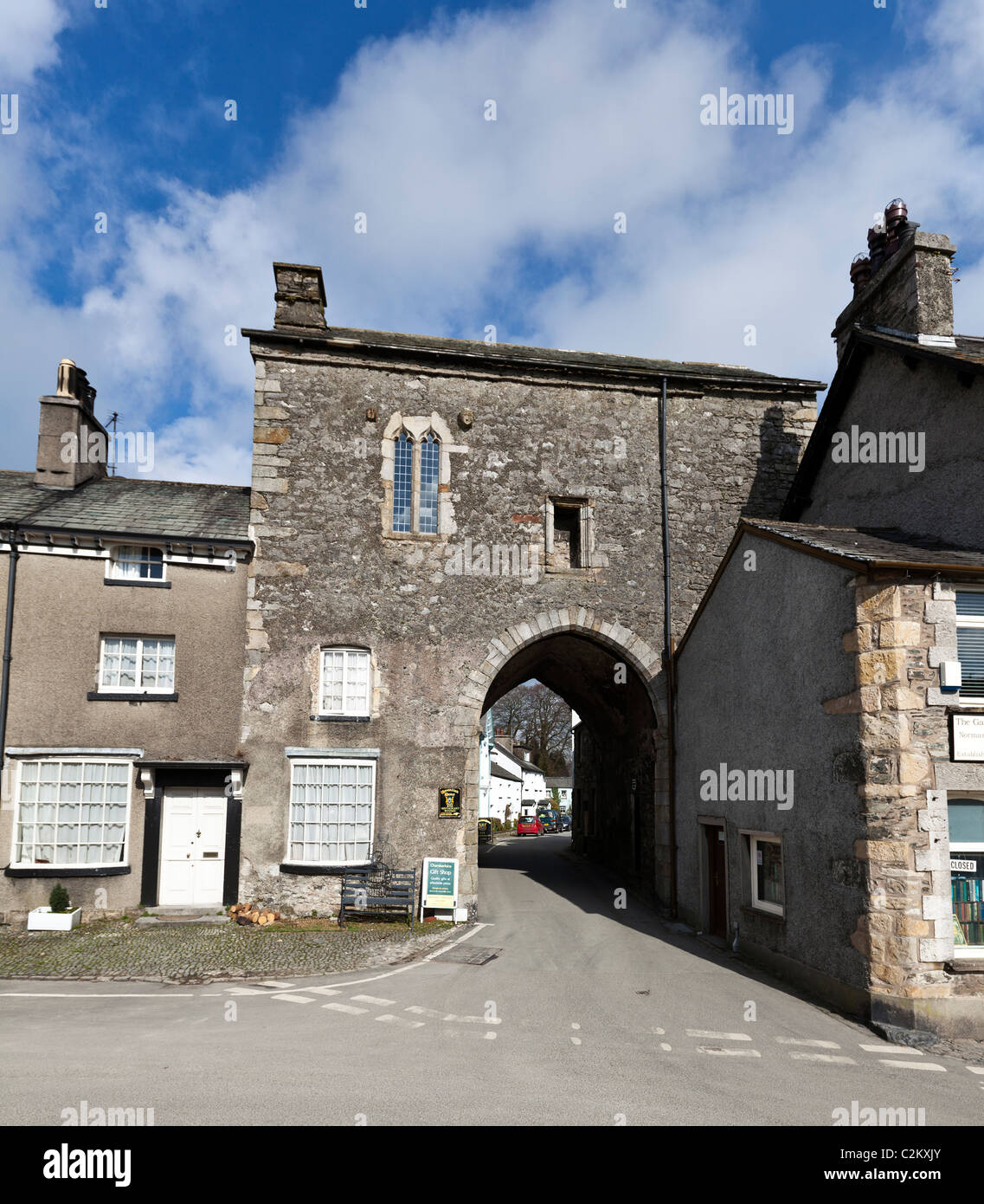 Cartmel priory gatehouse hires stock photography and images Alamy