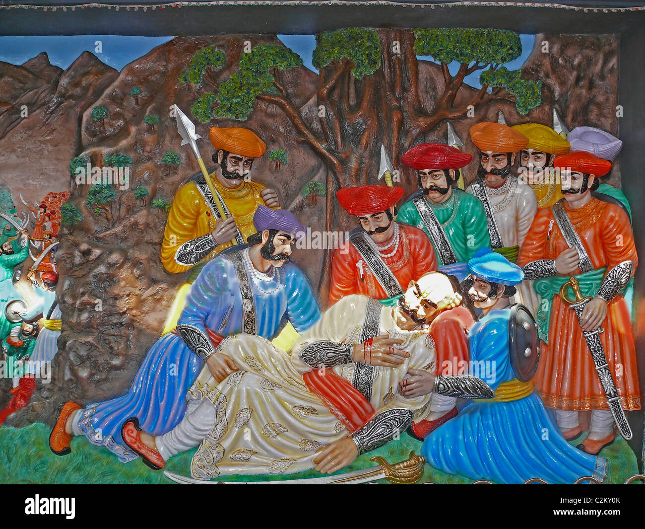 Chhatrapati Shivaji Maharaj's Empire at Dervan in the form of the 3 dimentional paintings and sculptures constructed, Ratnagiri Stock Photo - Alamy Chhatrapati Shivaji Maharaj's Empire at Dervan in the form of the 3 dimentional paintings and sculptures constructed, Ratnagiri Stock Photo - Alamy