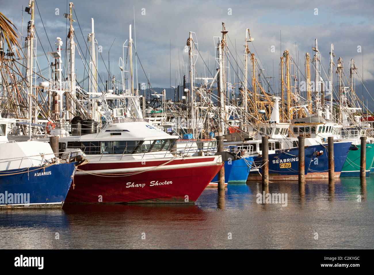 Fishing trawlers at Portsmith. Cairns, Queensland, Australia Stock Photo