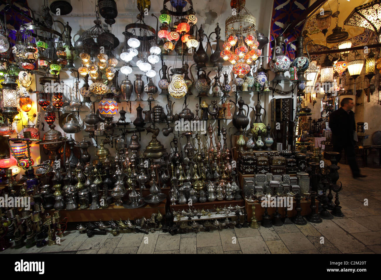 Lighting shop grand bazaar istanbul hires stock photography and images