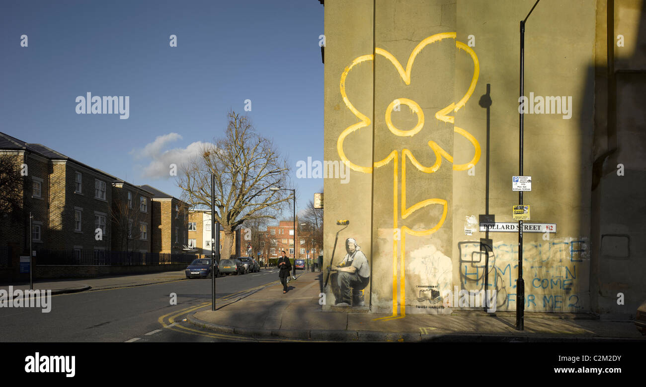 Banksy wall street hires stock photography and images Alamy