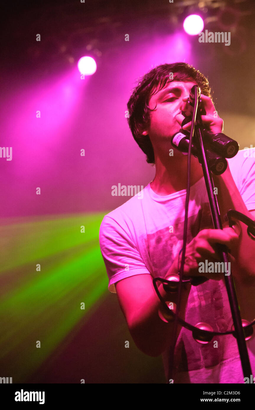Young the Giant performing live at CD101 day in Columbus Stock Photo