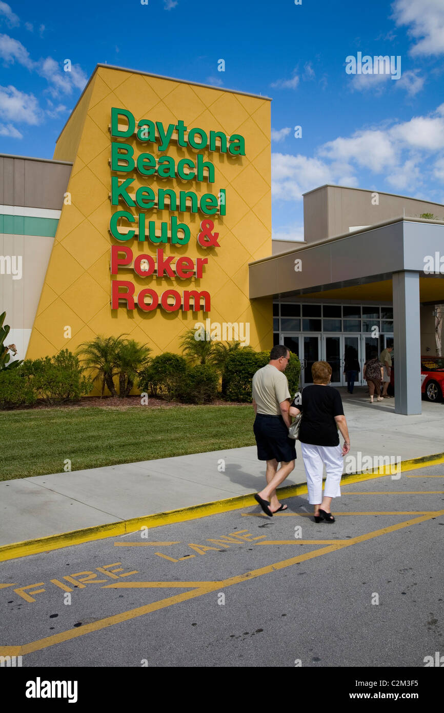 Daytona Beach Kennel Club & Poker Room, Daytona Beach, FL Stock ...