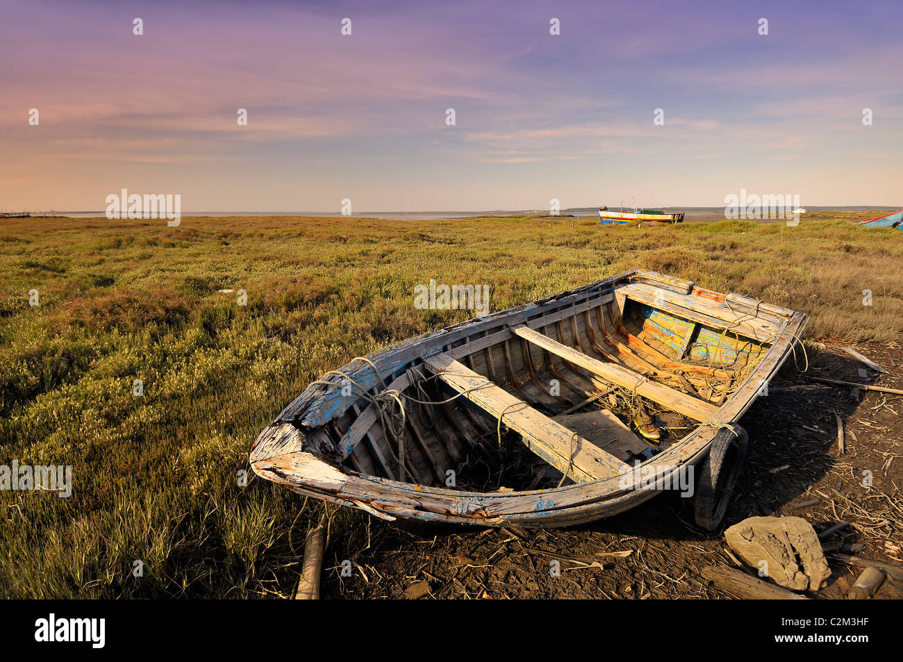 Old fishing boat abandoned hi-res stock photography and images - Alamy