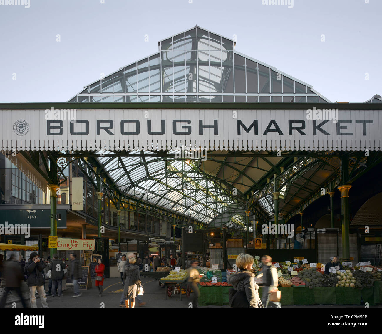 Borough Market Entrance Stock Photos Borough Market Entrance Stock 