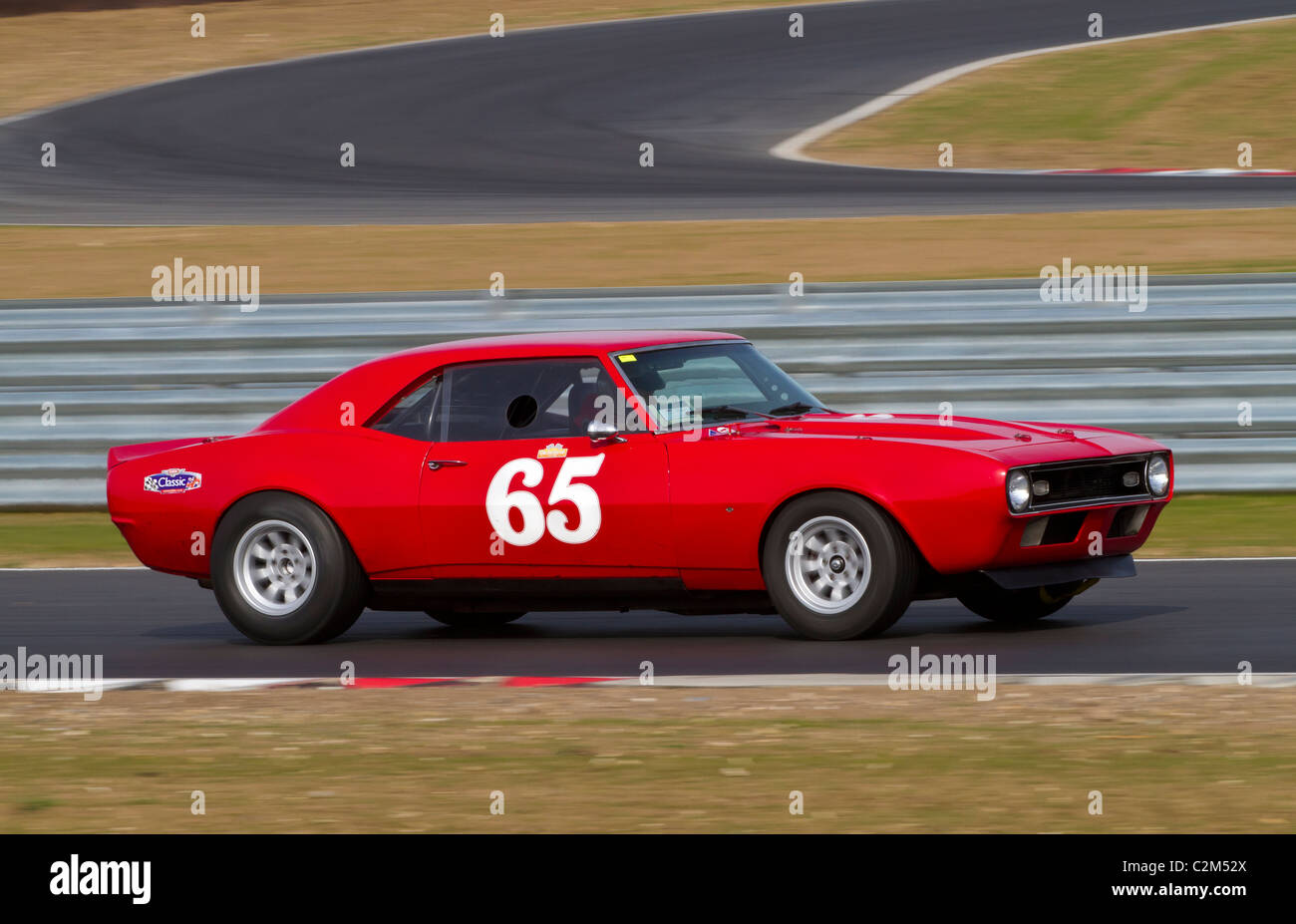 1968 Chevrolet Camaro with driver Simon Lane during the CSCC Swinging ...