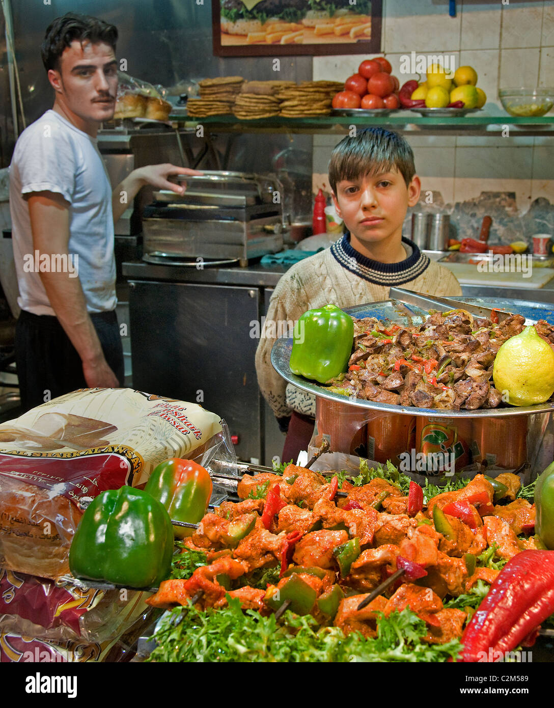 Aleppo Bazaar Souk Souq market Town City Syria Syrian Middle East fast