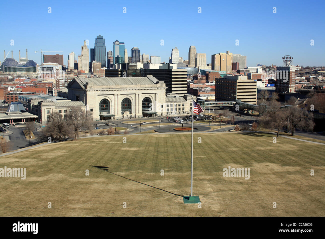 DOWNTOWN KANSAS CITY KANSAS CITY USA 02 January 2011 Stock Photo