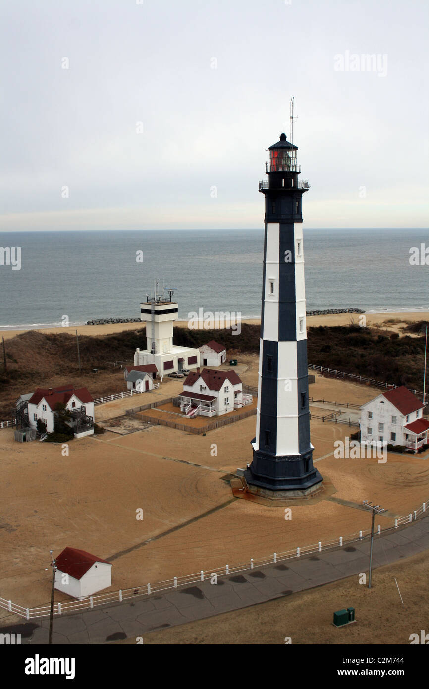 CAPE HENRY LIGHTHOUSE & CHESAPEAKE BAY VIRGINIA BEACH USA 03 January