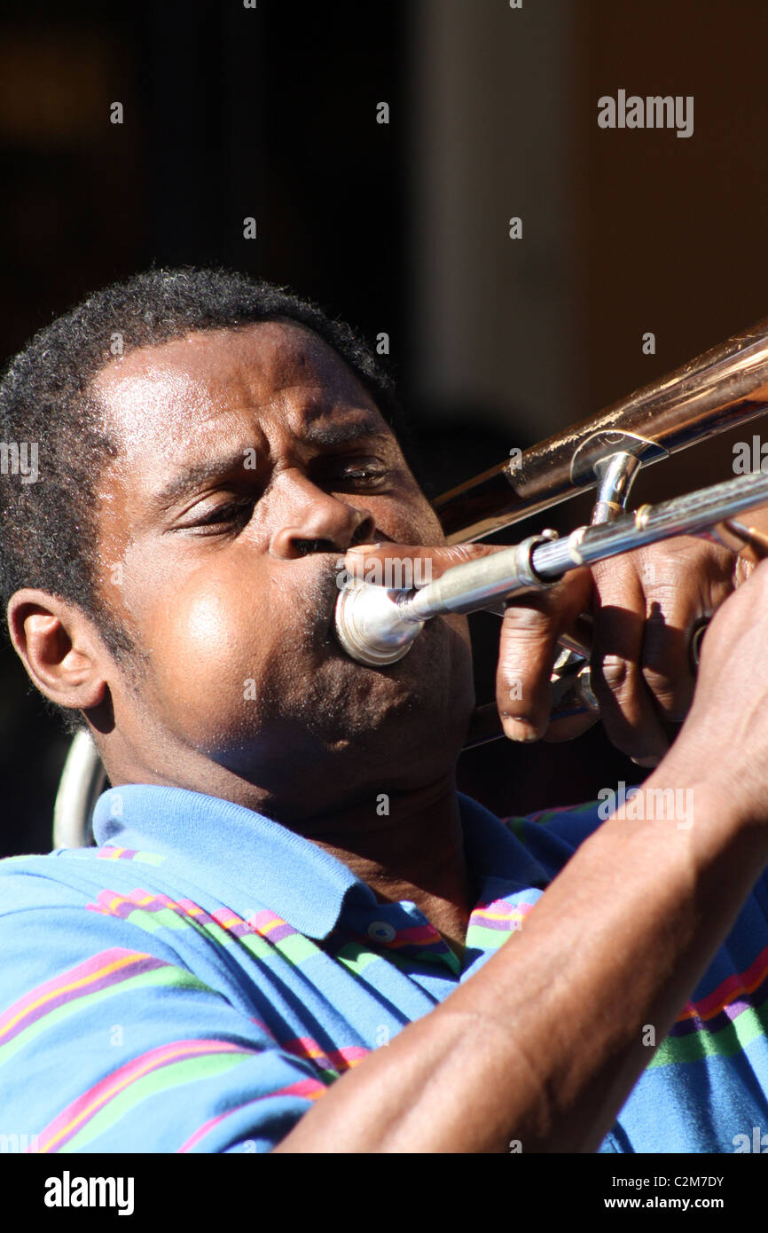 Jazz trombone player hires stock photography and images Alamy