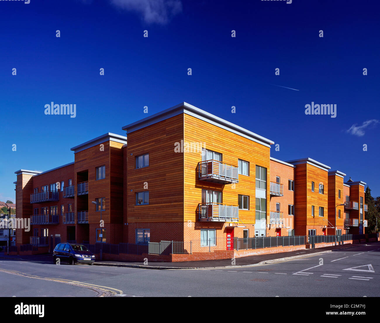 Housing, Desborough Road, High Stock Photo Alamy