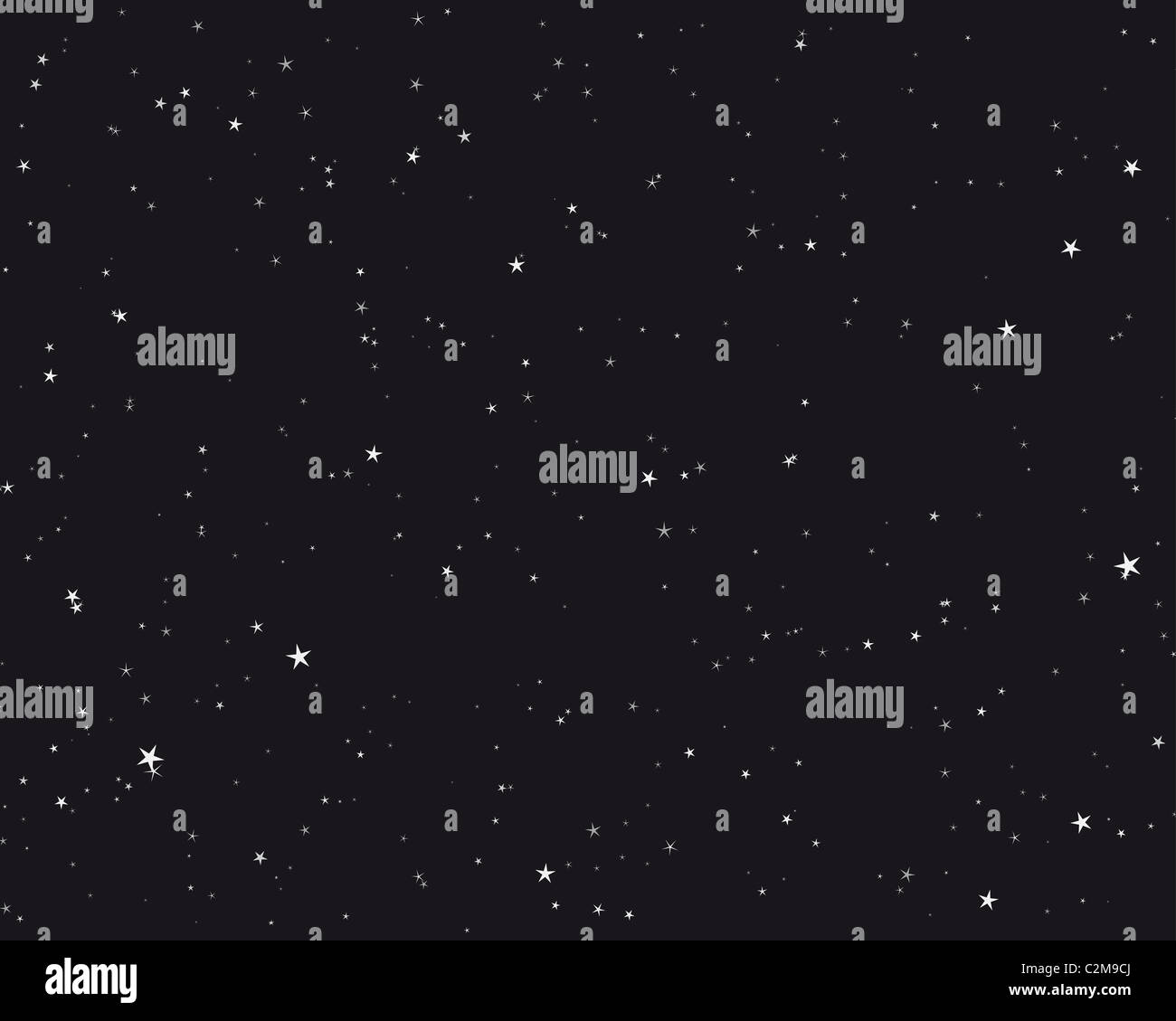 Beautiful night starry sky background . Vector illustration Stock Photo ...