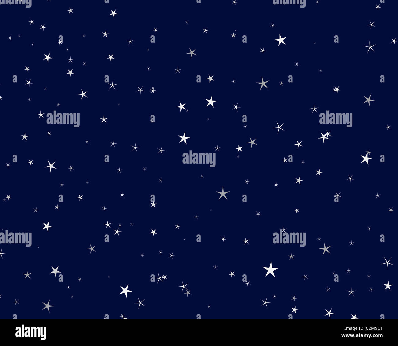 Beautiful night starry sky background . Vector illustration Stock Photo ...