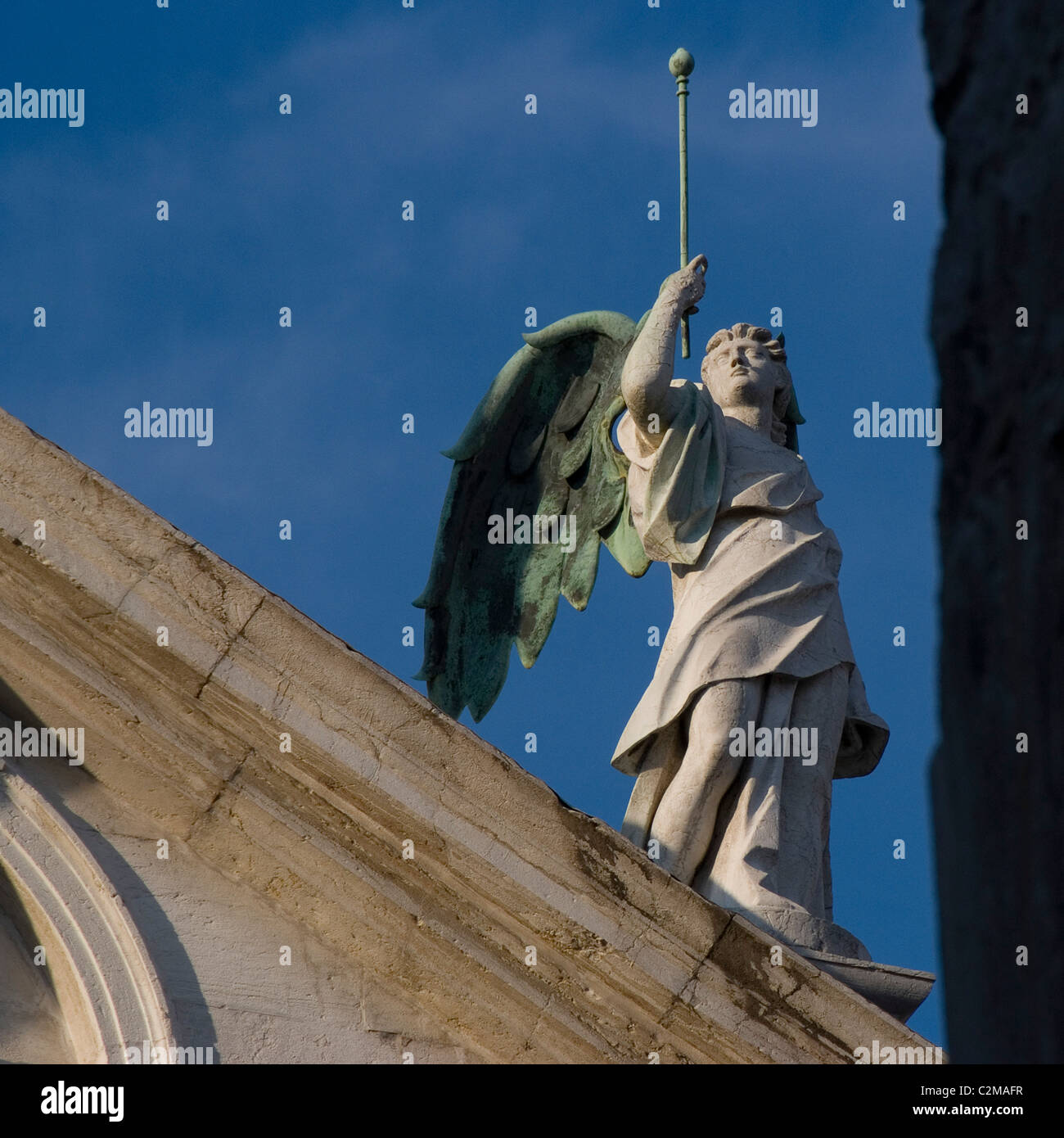 Scuola Grande di San Fantin, Venice Architectural Detail. 1600 Stock