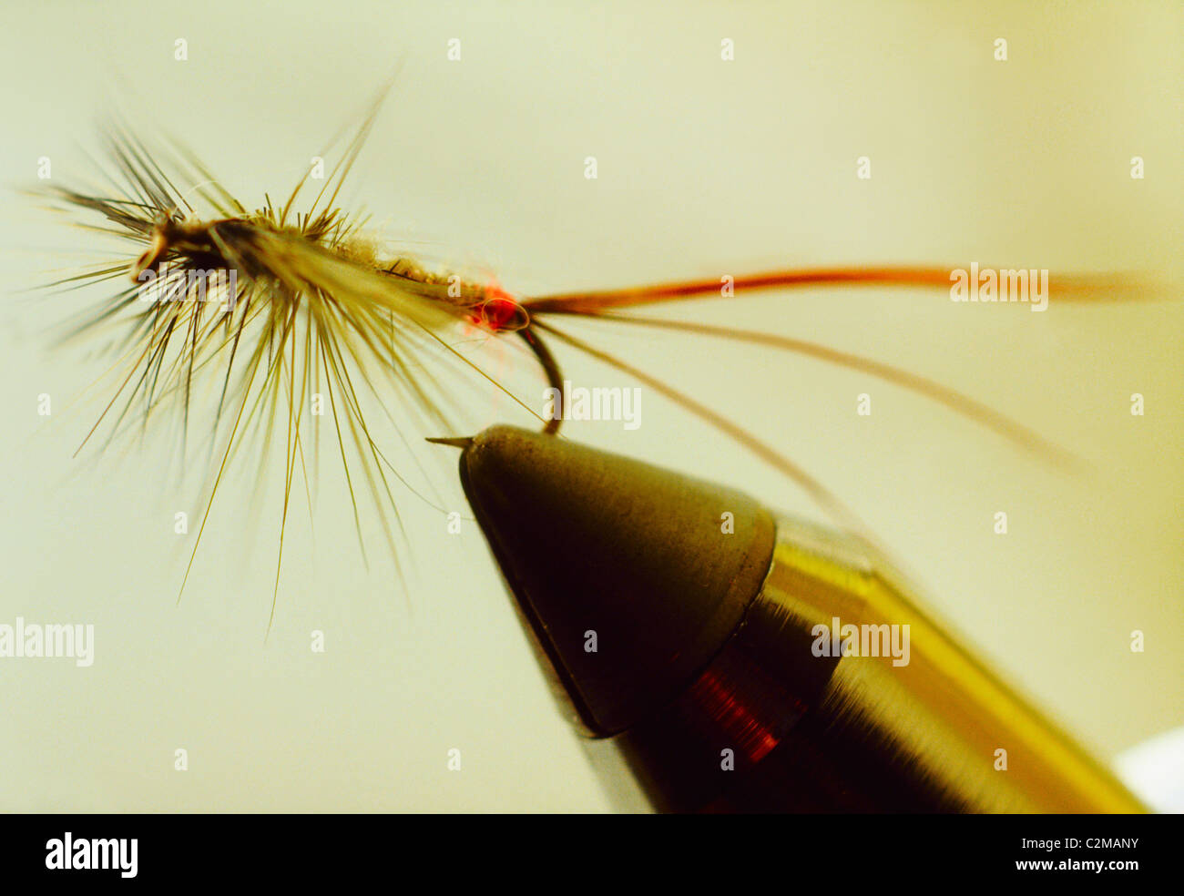 Detail Of Fishing Fly Stock Photo - Alamy