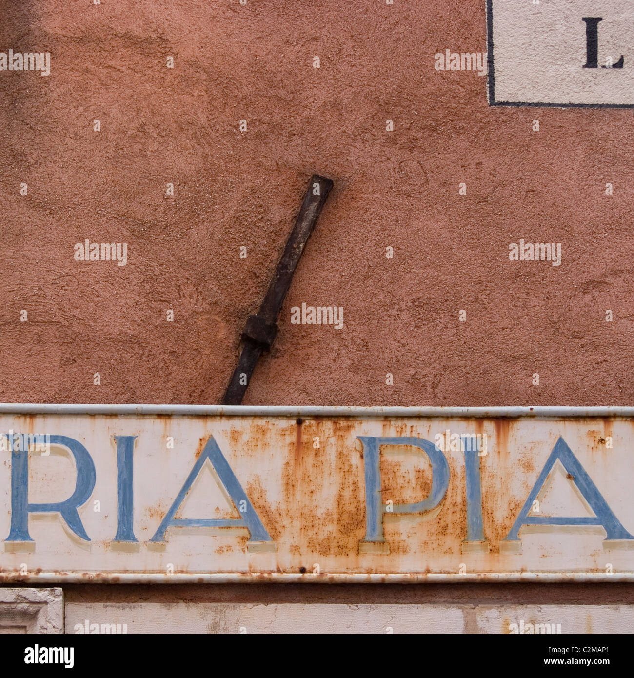 Venice Sign Language Stock Photo Alamy