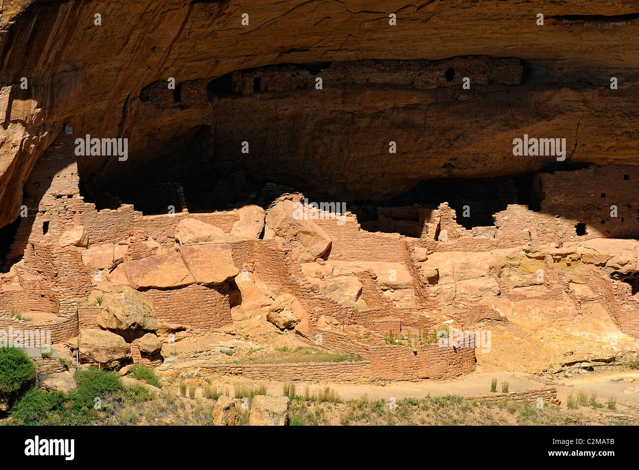 Long House, cliff dwelling in Mesa Verde National Park Stock Photo - Alamy