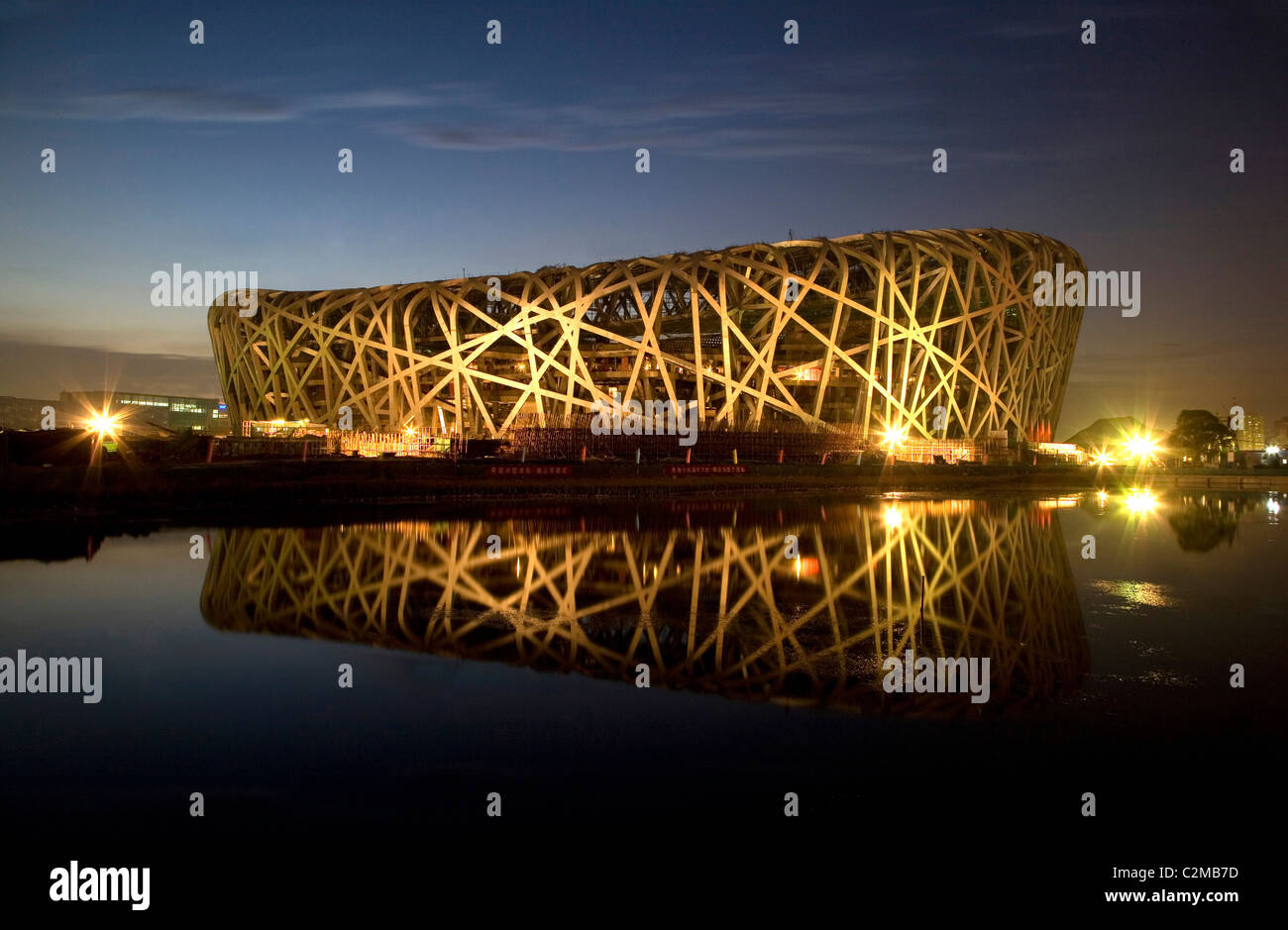 Olympic Stadium, Bird's Nest, Beijing. Architects: Herzog & de Meuron Stock  Photo - Alamy