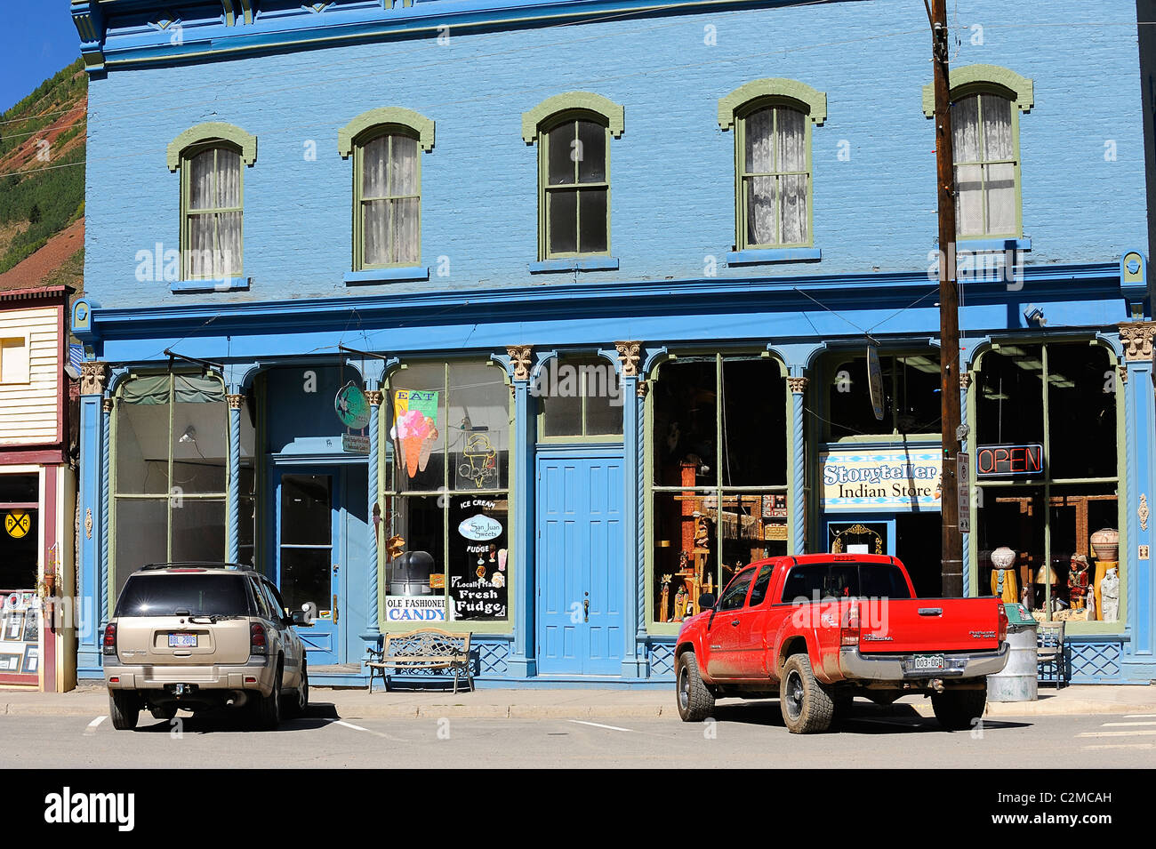 Old building on Blair Street, Silverton city, Silverton in the