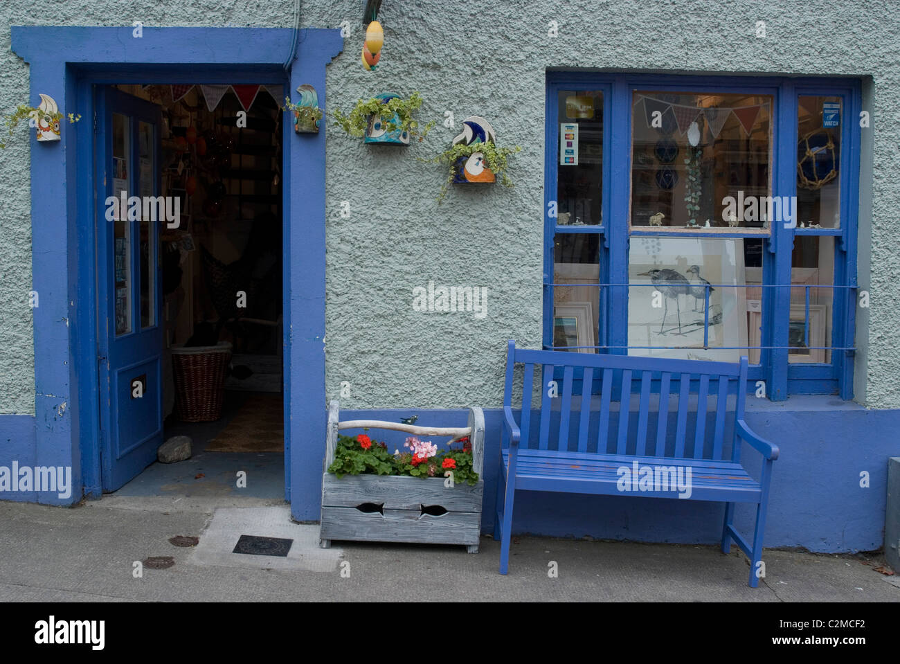 Shopfront, Schull, County Cork, Ireland. Stock Photo