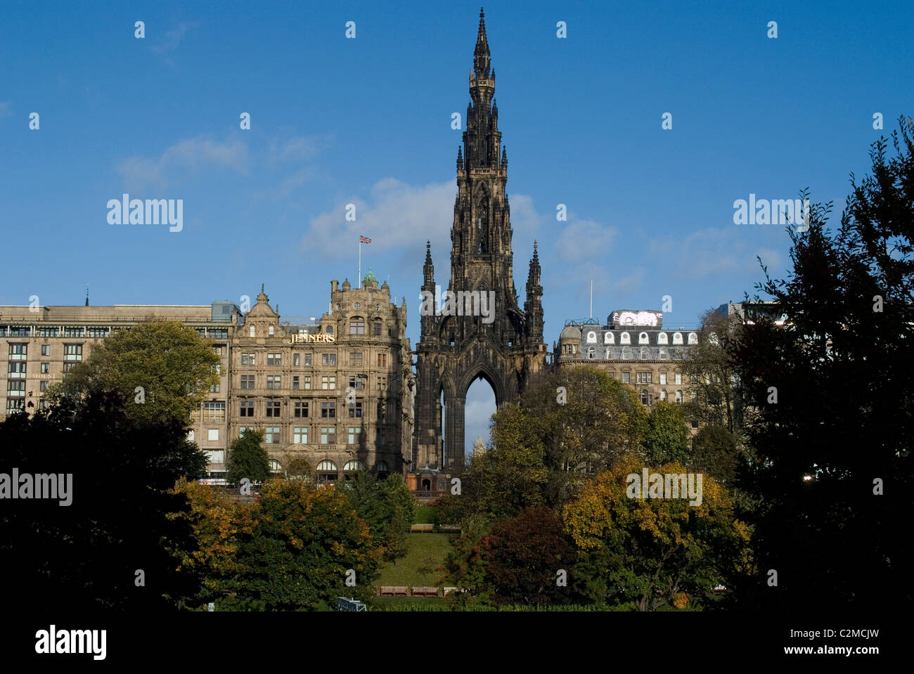Walter Scott Memorial, Princes Street, Edinburgh Stock Photo Alamy