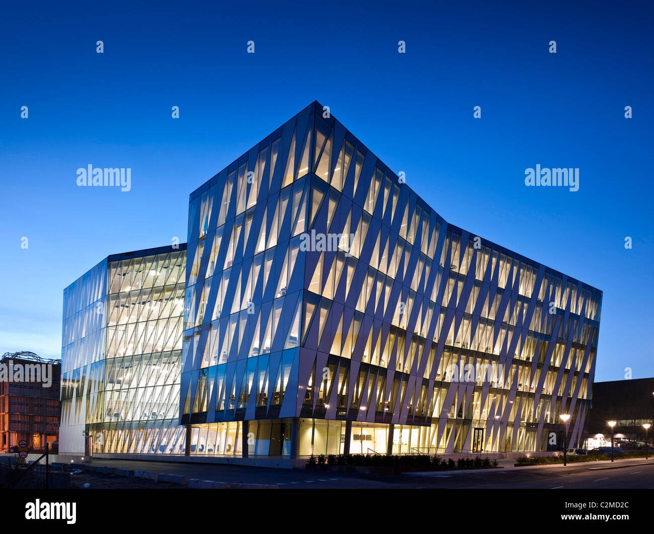 Saxo Bank, Hellerup, Copenhagen. RIBA International Award 2009. Stock Photo