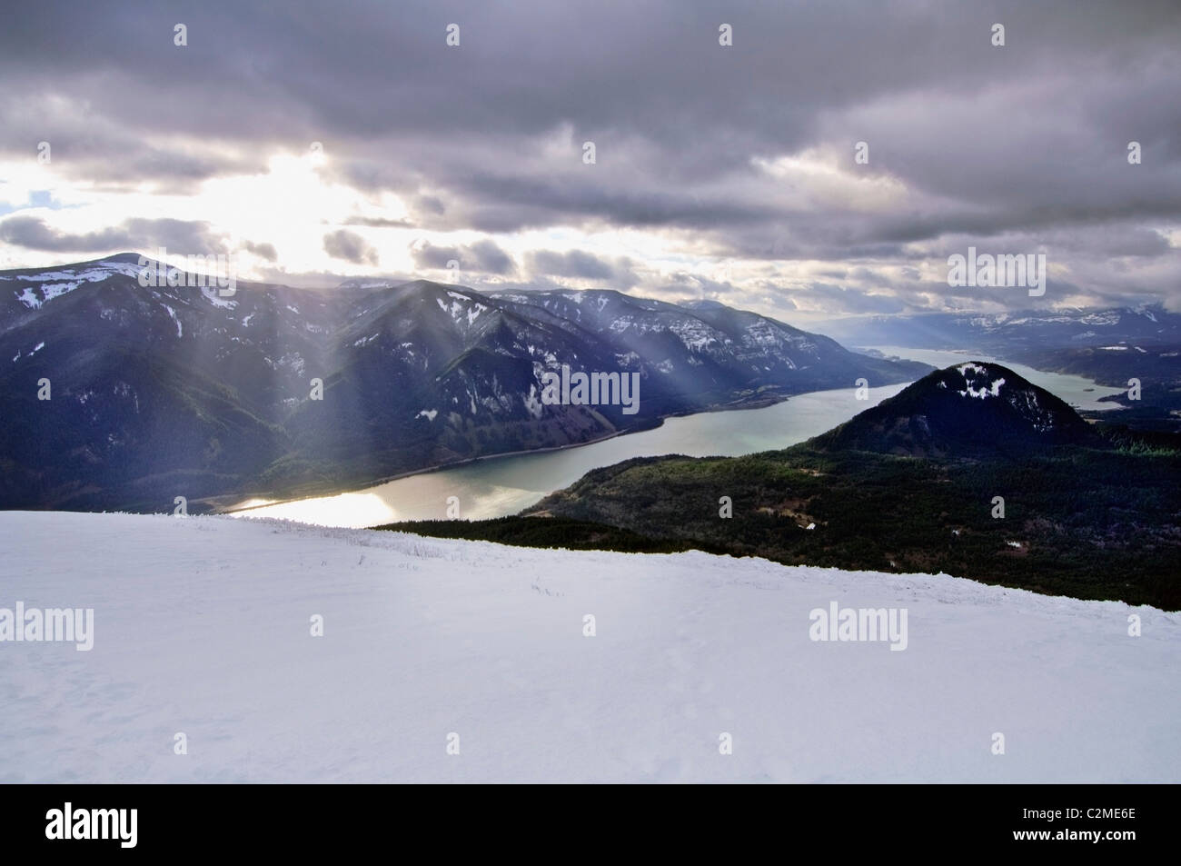 Wind mountain columbia river hi-res stock photography and images - Alamy
