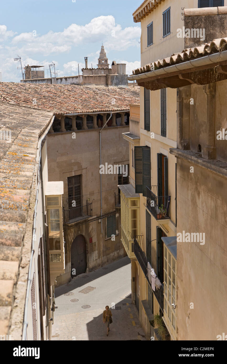 Mallorca Palma penthouse renovation Stock Photo - Alamy