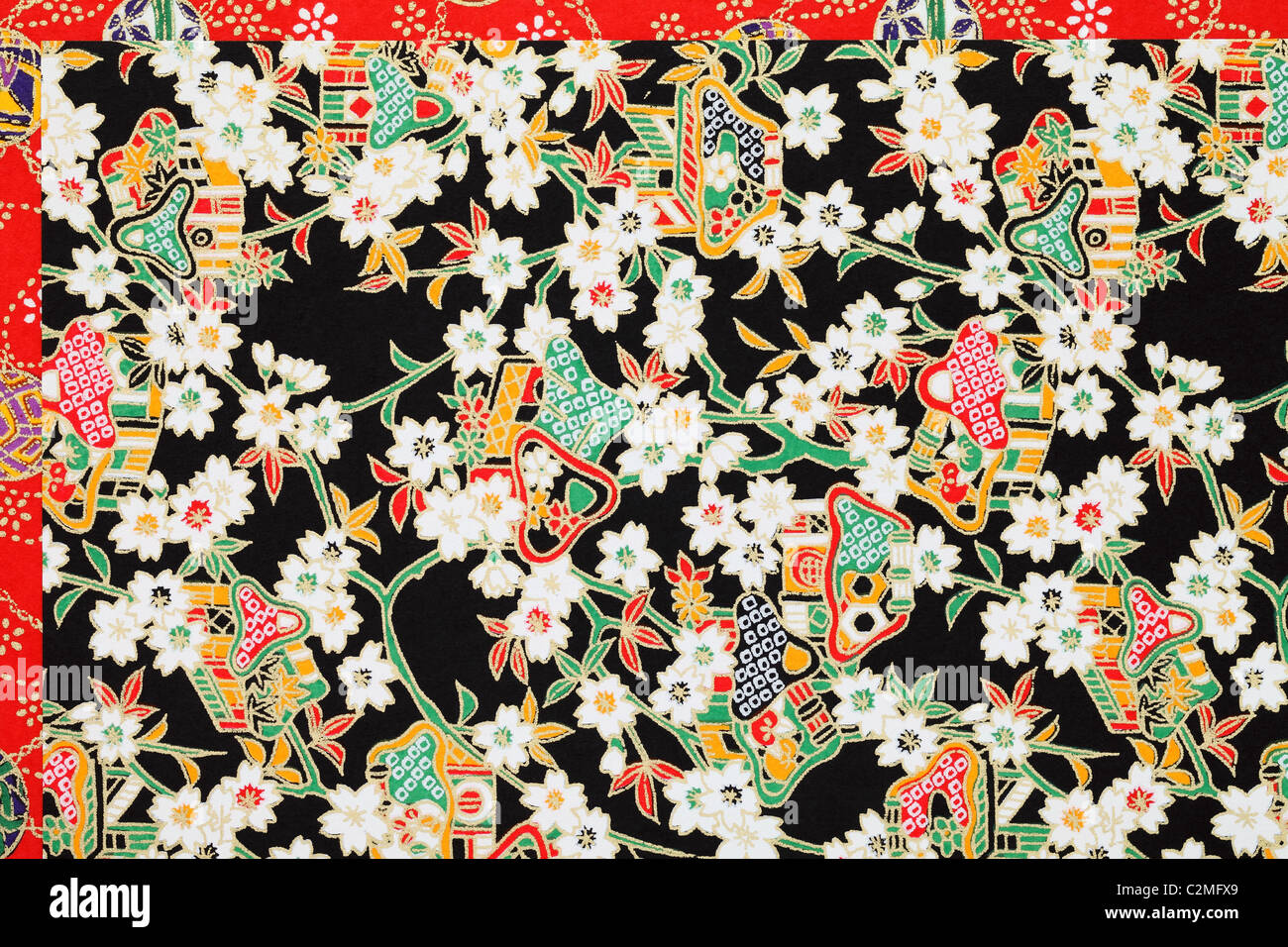 Japanese traditional pattern, wallpaper or wrapping Stock Photo - Alamy