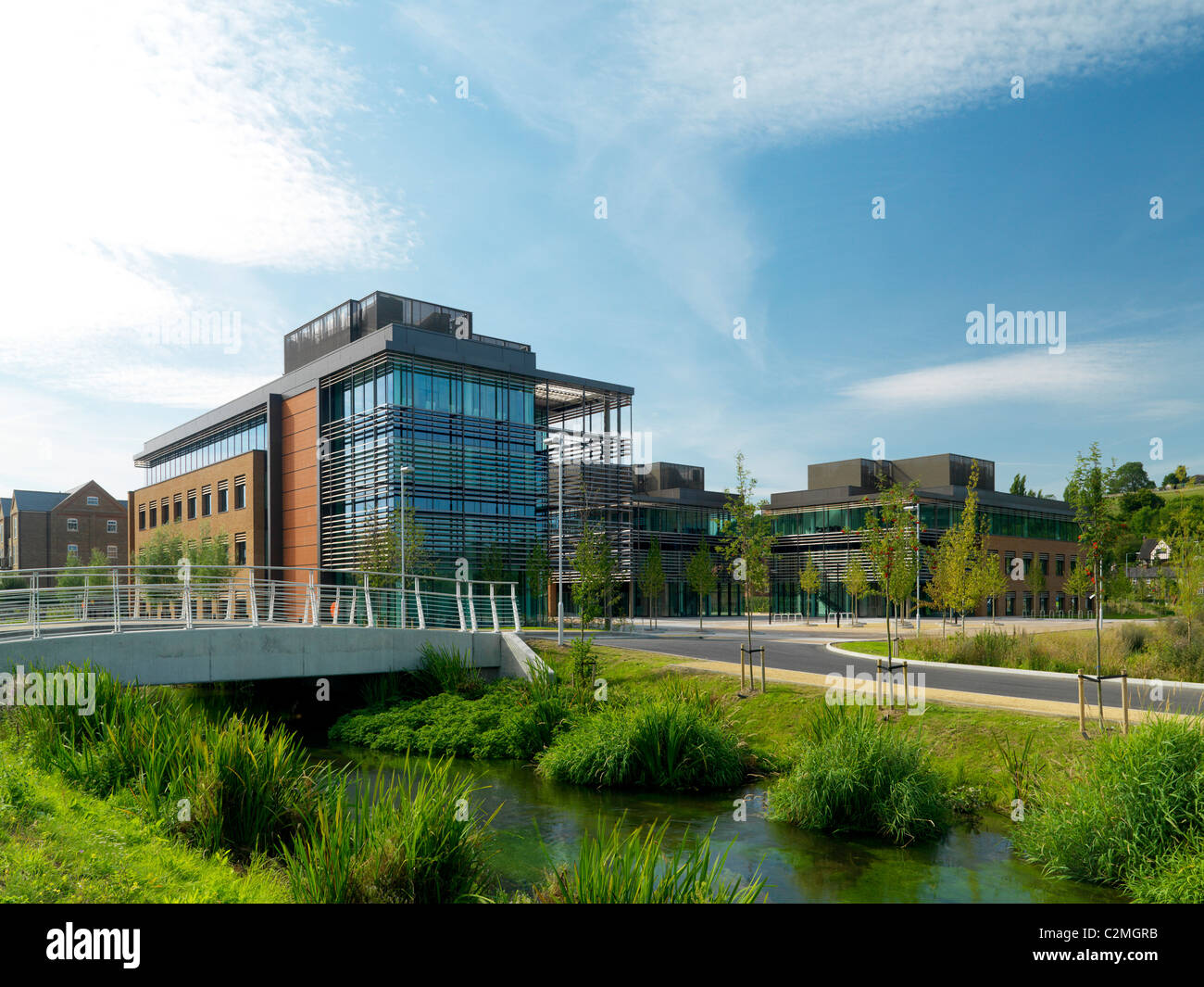 Glory Park, Wooburn Green, High Wycombe. An environmentally conscious business park. Grade A BREEAM 'excellent' offices. Stock Photo
