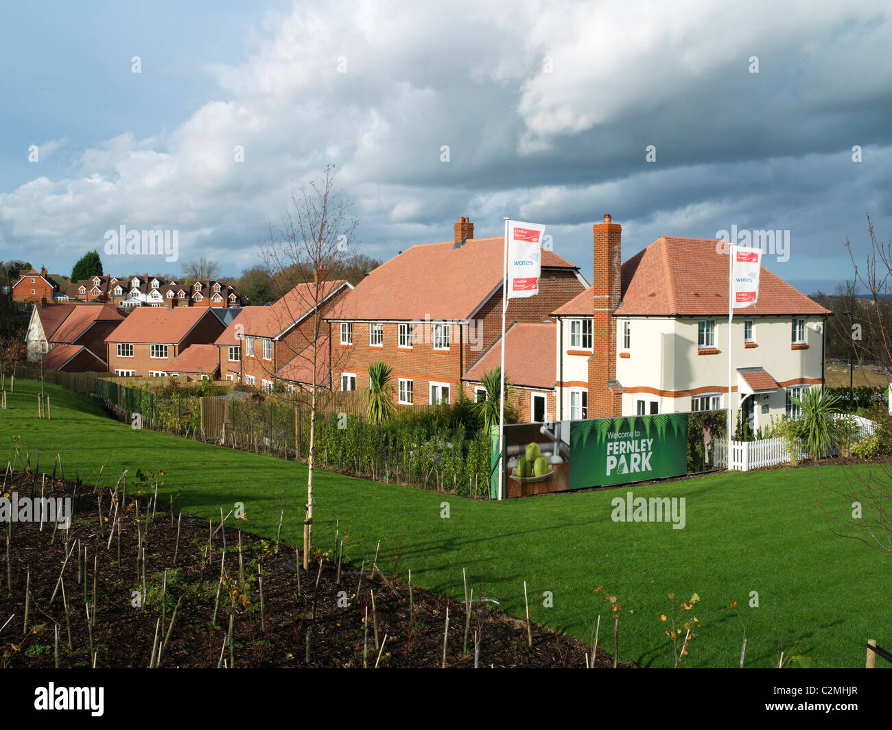 Wates developments Uckfield. New development of houses in Uckfield for