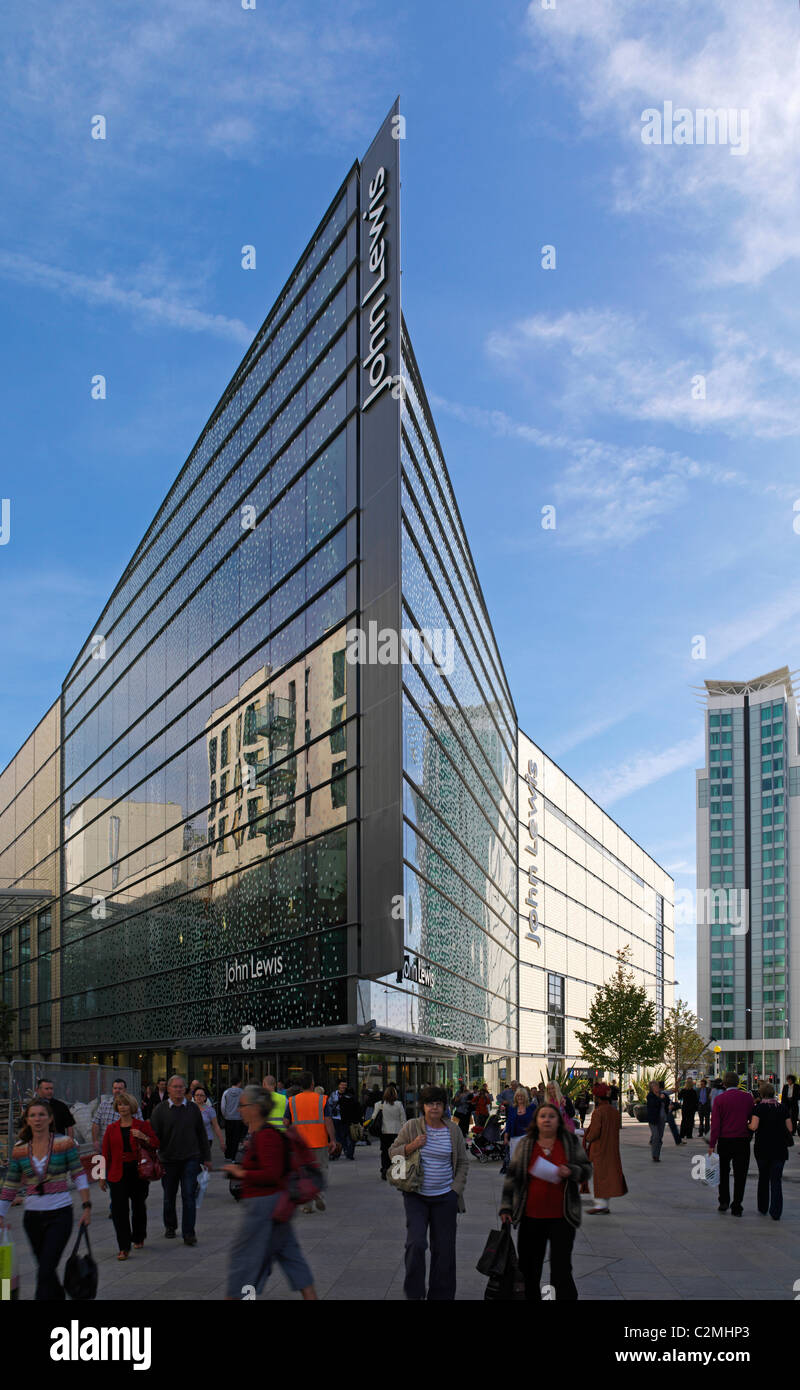 John Lewis Store, Cardiff Stock Photo Alamy