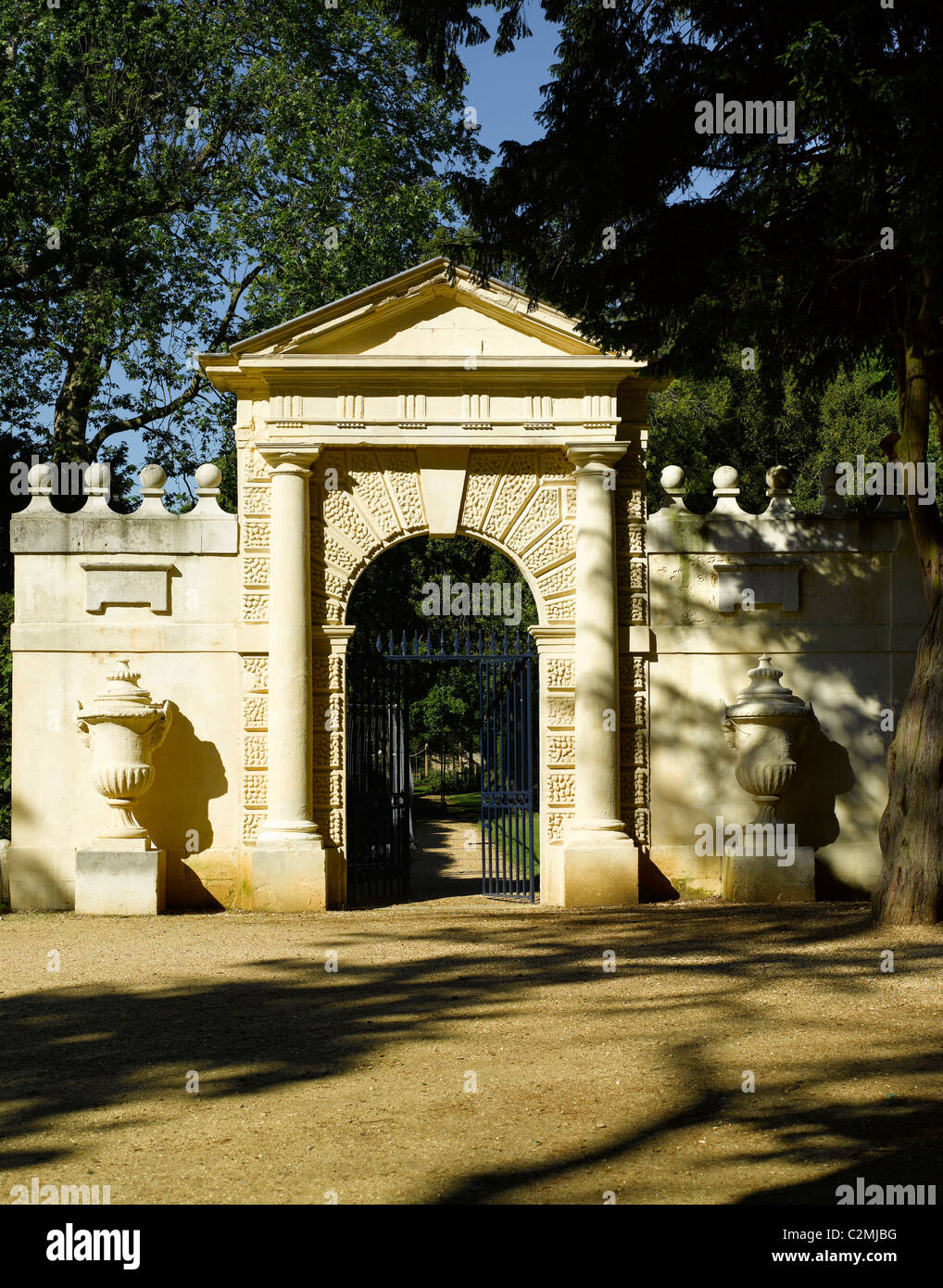 Chiswick house gardens chiswick inigo hires stock photography and