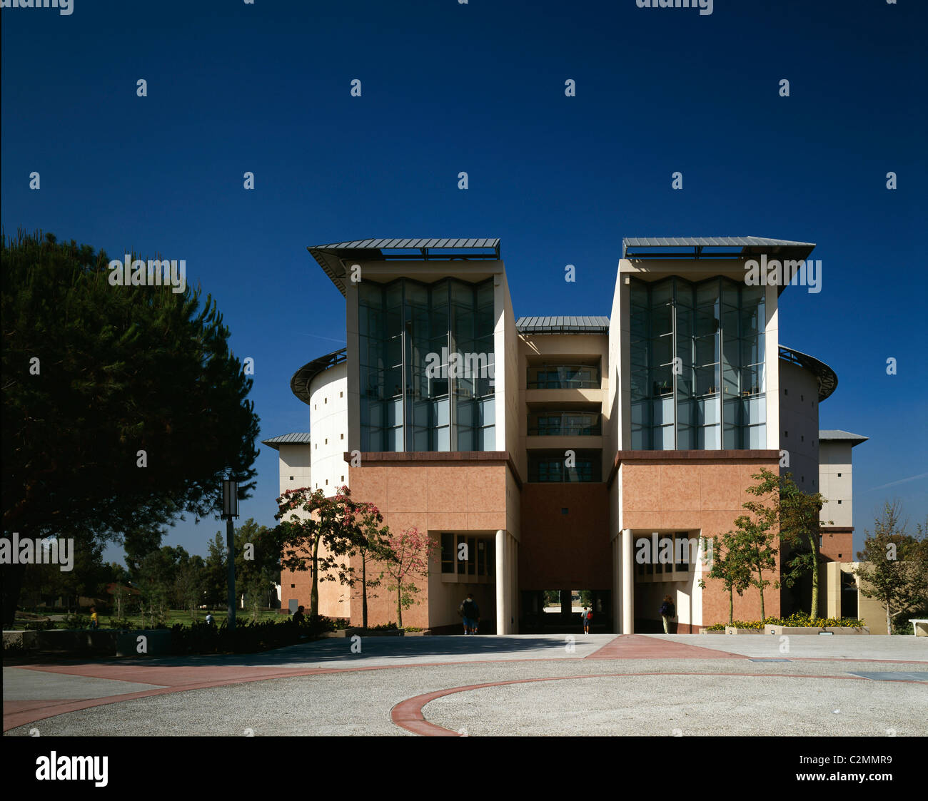 UCLA - UCI Science Library, Irvine Campus, University of California, Los Angeles Stock Photo