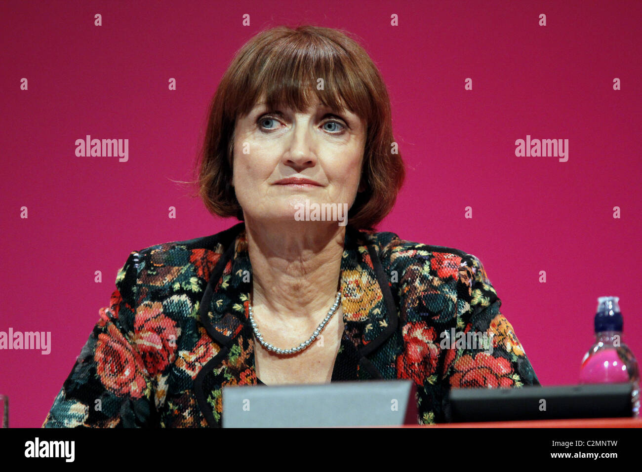 TESSA JOWELL MP LABOUR PARTY 29 September 2010 MANCHESTER CENTRAL MANCHESTER ENGLAND Stock Photo