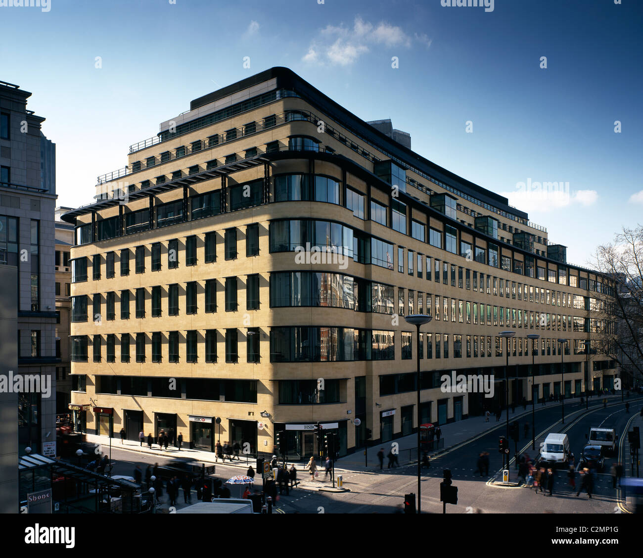 Deutsche Bank, Winchester House, London - Exterior. Stock Photo