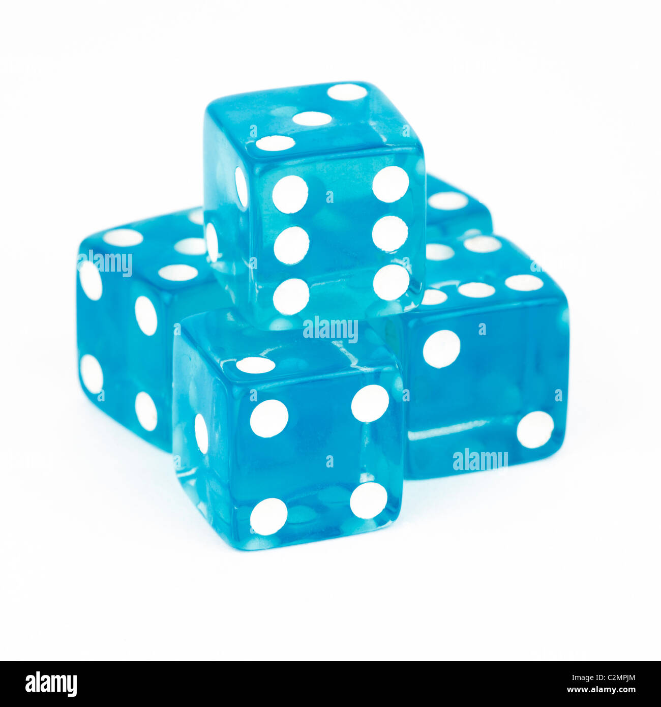 Dice Cut Out Stock Photo Alamy