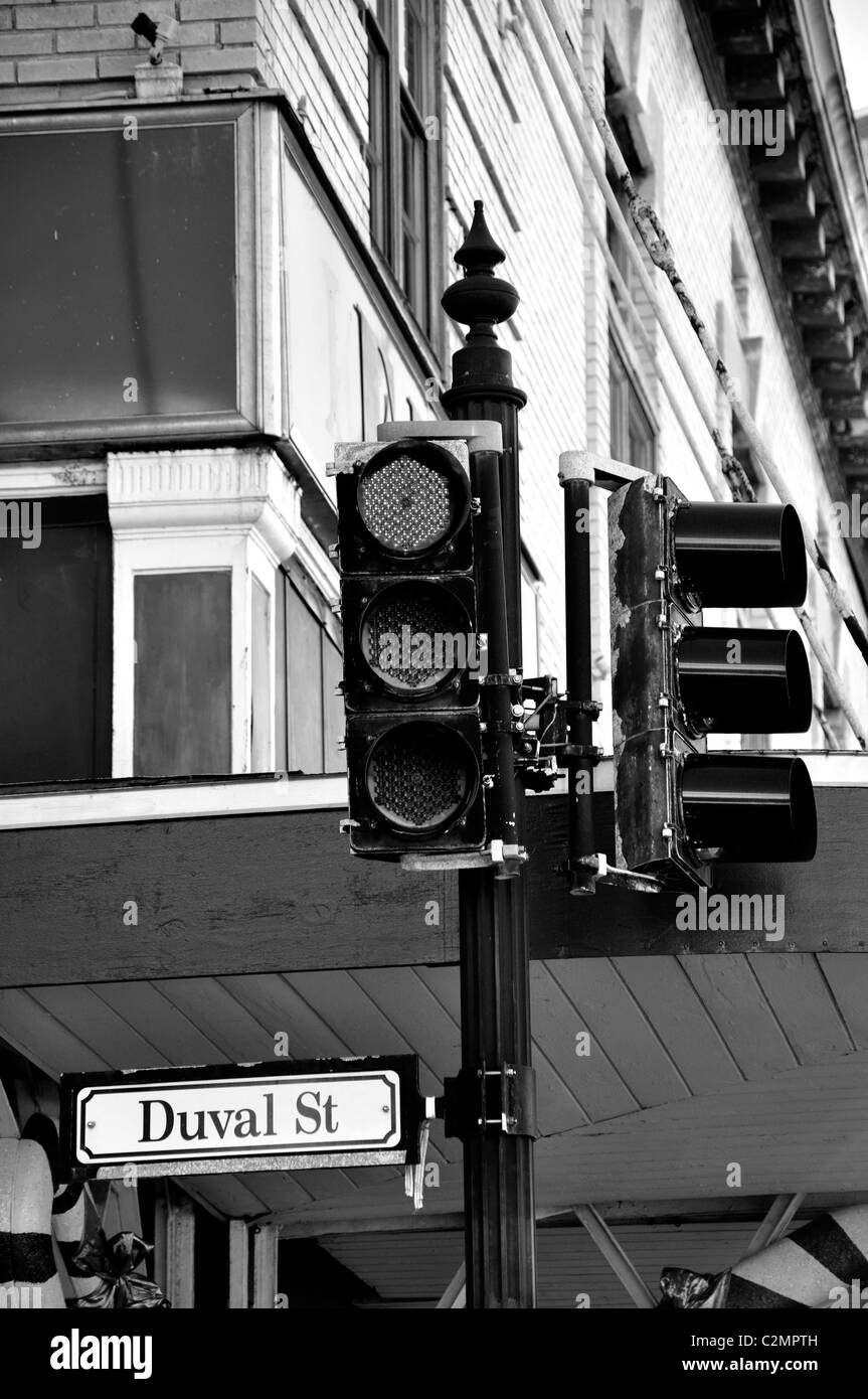 Duval street key west Black and White Stock Photos & Images Alamy