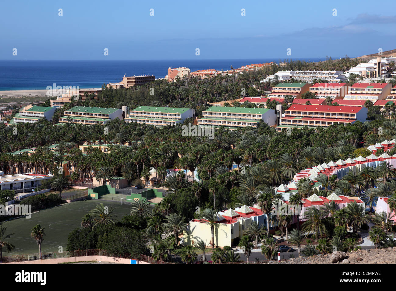 Jandia Playa Resort, Canary Island Fuerteventura, Spain Stock Photo