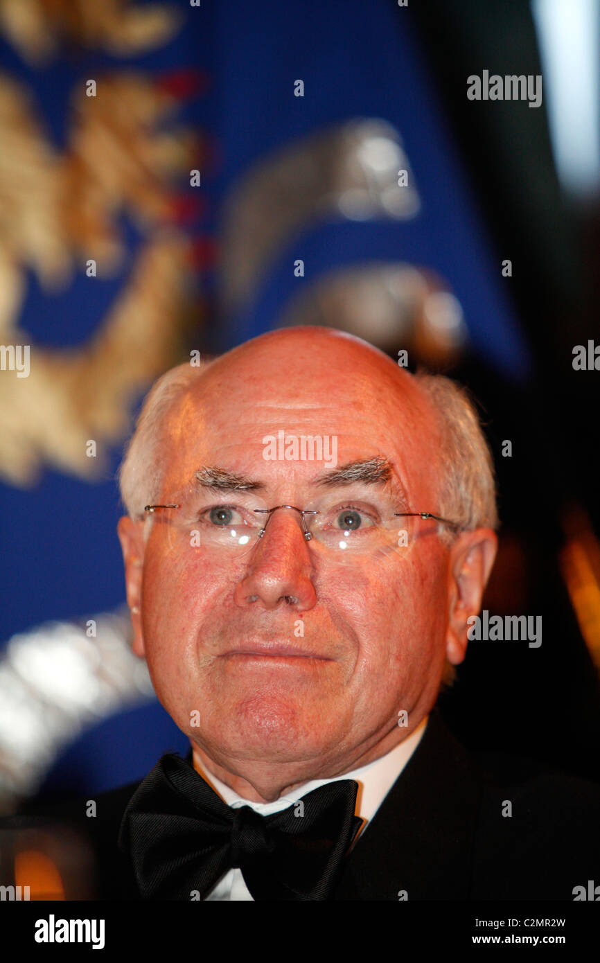 Former Prime Minister of Australia, John Howard Stock Photo