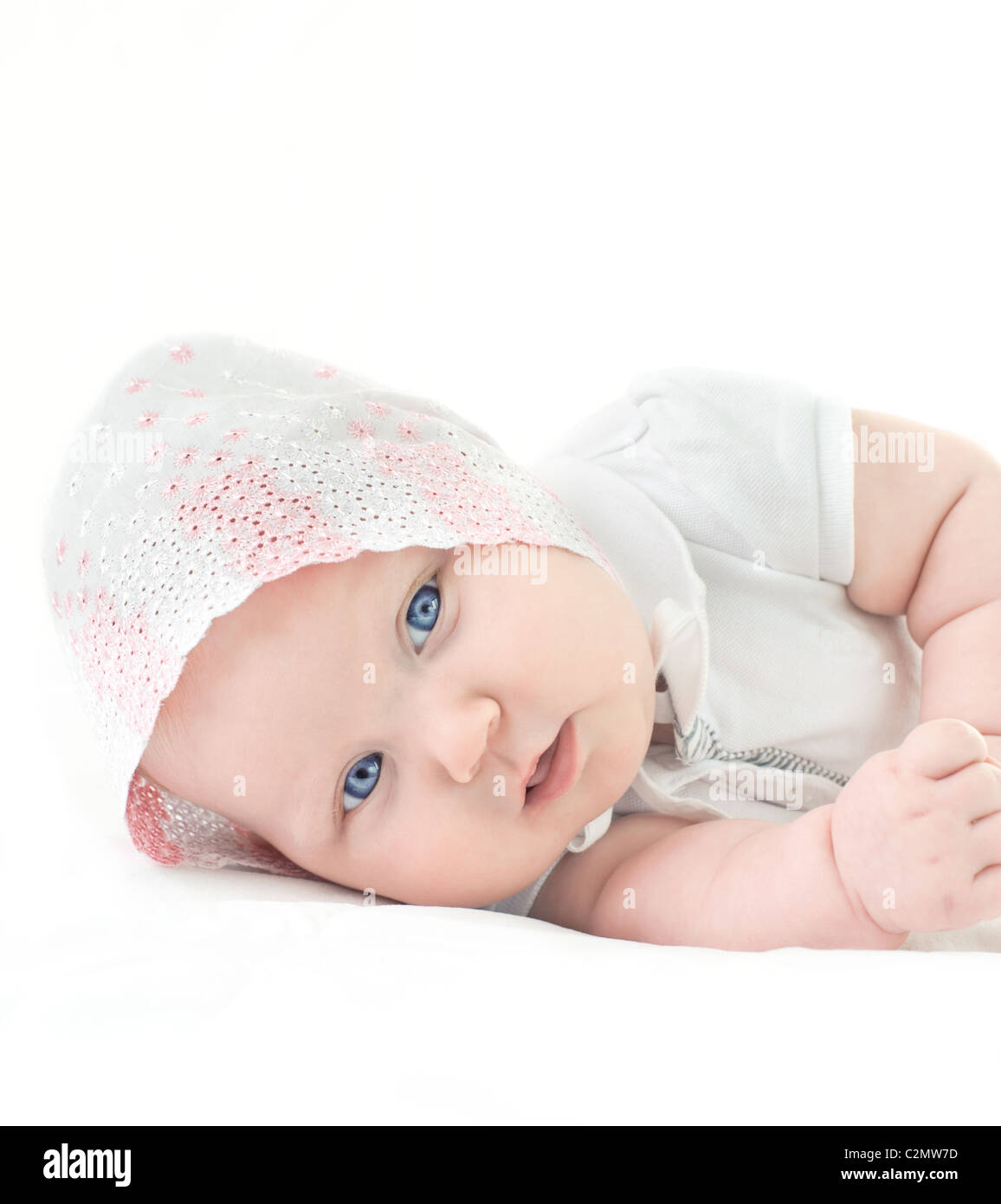 Bright closeup portrait of baby Stock Photo - Alamy
