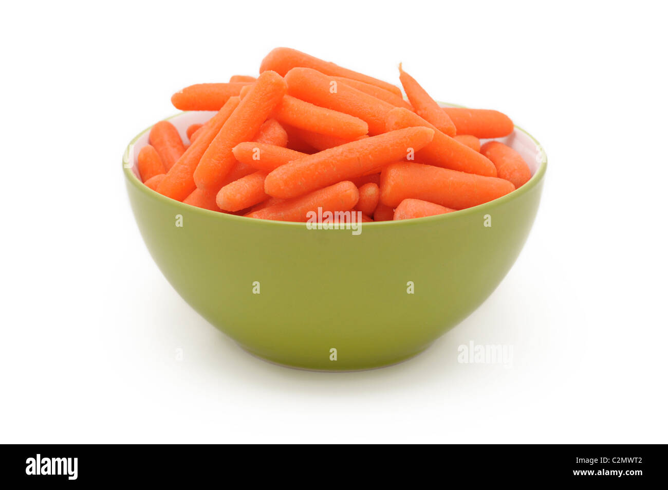Baby Carrots Stock Photo